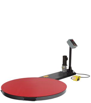 Low Profile Foot Switch Operated Variable Speed Turntable 