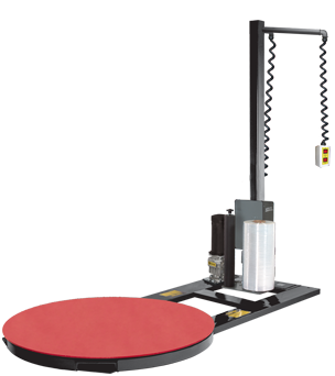 Low Profile fixed speed Turntable with Pendant Control & Quick-Load film dispenser 